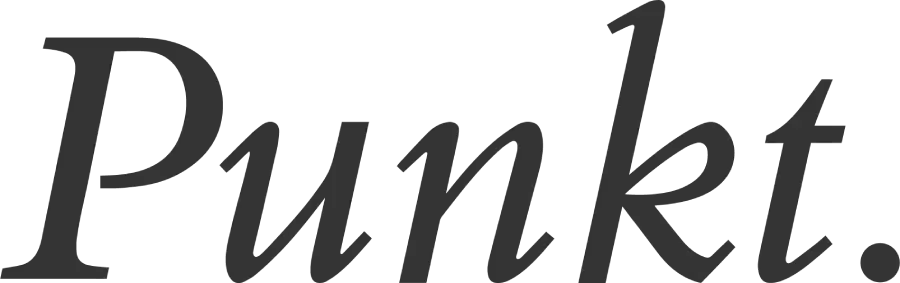 Texto alternativo para imagen con la palabra "Punkt" en un diseño elegante y moderno, ideal para branding y marketing digital.
