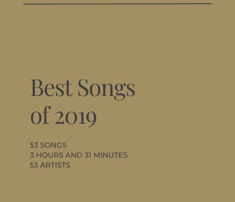 Lista de las mejores canciones de 2019, que incluye 53 canciones, con una duración total de 3 horas y 31 minutos, interpretadas por 53 artistas.